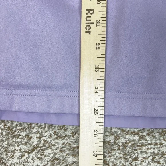 Nike Jacket Womens Large Purple Golf 1/4 Zip Windbreaker Pullover Lightweight - Picture 9 of 9